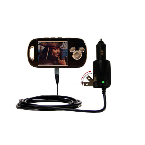 Car & Home 2 in 1 Charger compatible with the Disney Pirates of the Caribbean Mix Max Player DS19013