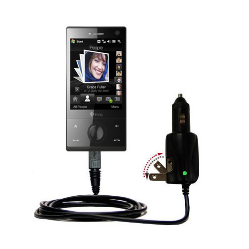 Car & Home 2 in 1 Charger compatible with the Dopod S900