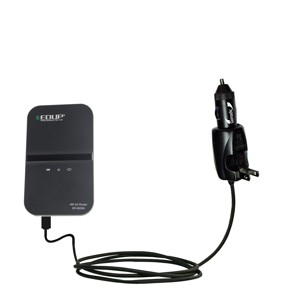 Car & Home 2 in 1 Charger compatible with the EDUP EP-9506N