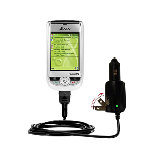 Car & Home 2 in 1 Charger compatible with the ETEN M500
