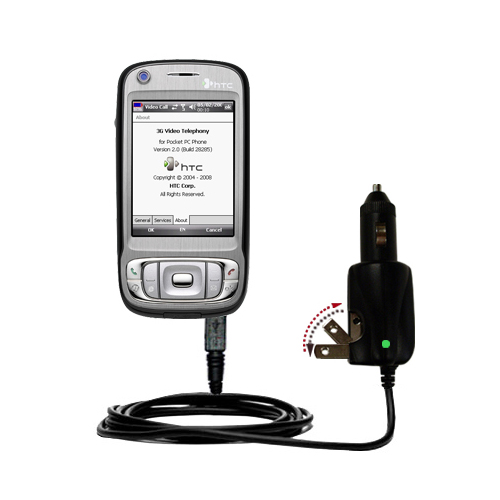 Car & Home 2 in 1 Charger compatible with the ETEN M700 M750