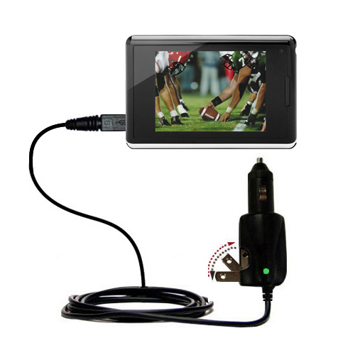 Car & Home 2 in 1 Charger compatible with the FLO TV PTV 350 Personal Television