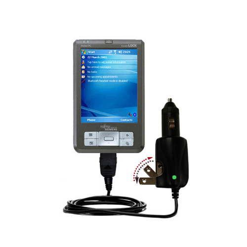 Car & Home 2 in 1 Charger compatible with the Fujitsu Loox 400