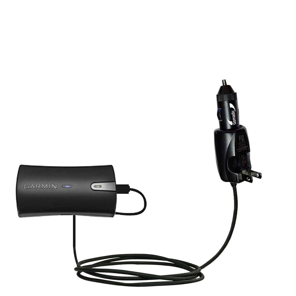 Car & Home 2 in 1 Charger compatible with the Garmin GLO
