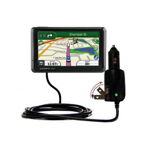 Car & Home 2 in 1 Charger compatible with the Garmin Nuvi 1310