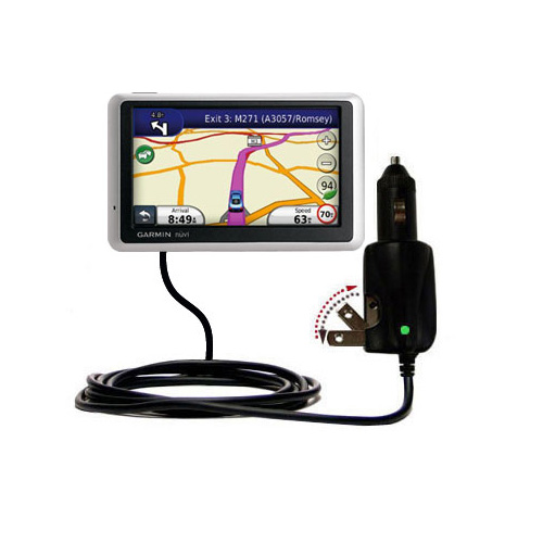 Car & Home 2 in 1 Charger compatible with the Garmin Nuvi 1340