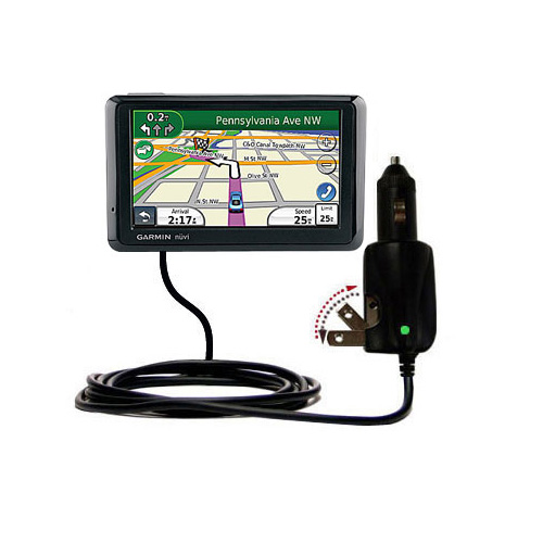 Car & Home 2 in 1 Charger compatible with the Garmin Nuvi 1370Tpro