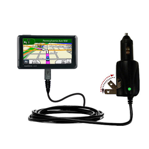 Car & Home 2 in 1 Charger compatible with the Garmin Nuvi 1390T