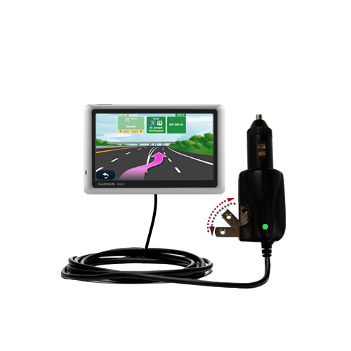 Car & Home 2 in 1 Charger compatible with the Garmin Nuvi 1450