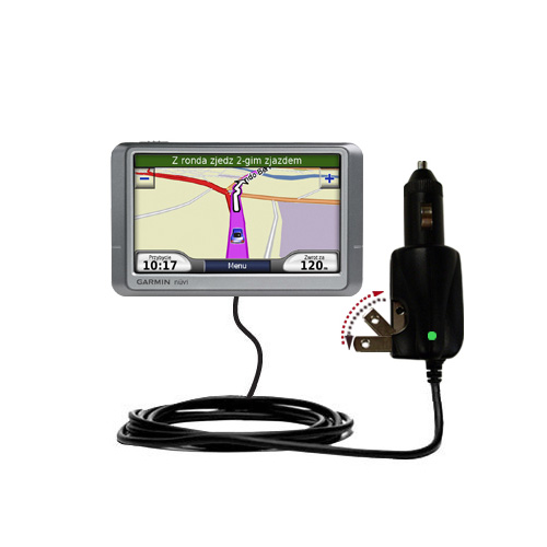 Car & Home 2 in 1 Charger compatible with the Garmin Nuvi 200 200W-