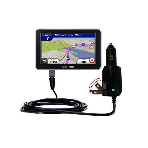 Car & Home 2 in 1 Charger compatible with the Garmin Nuvi 2300 2310