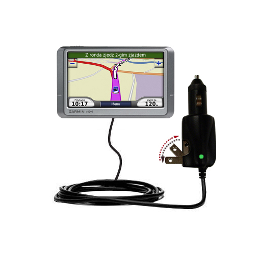 Car & Home 2 in 1 Charger compatible with the Garmin Nuvi 250 250W 250WT