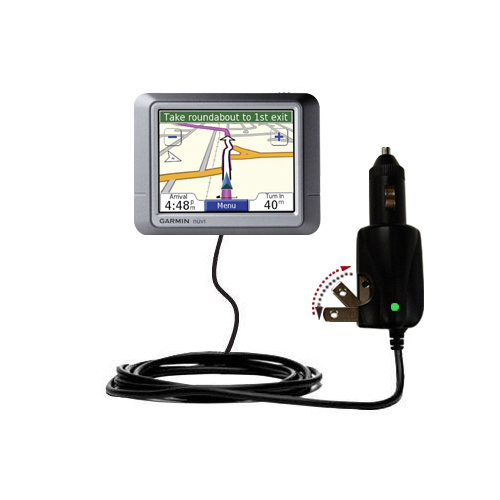 Car & Home 2 in 1 Charger compatible with the Garmin Nuvi 260