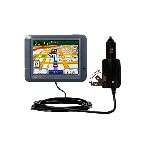 Car & Home 2 in 1 Charger compatible with the Garmin Nuvi 275T