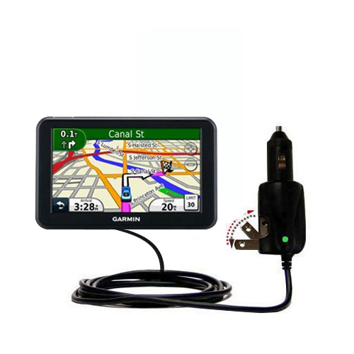 Car & Home 2 in 1 Charger compatible with the Garmin Nuvi 3450 3450LM