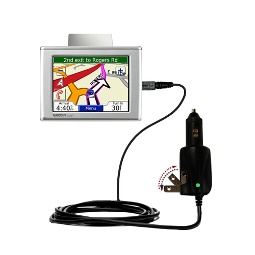 Car & Home 2 in 1 Charger compatible with the Garmin Nuvi 360