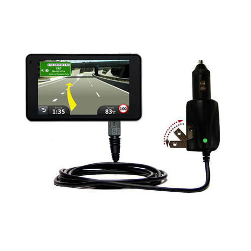 Car & Home 2 in 1 Charger compatible with the Garmin Nuvi 3790T 3790LMT