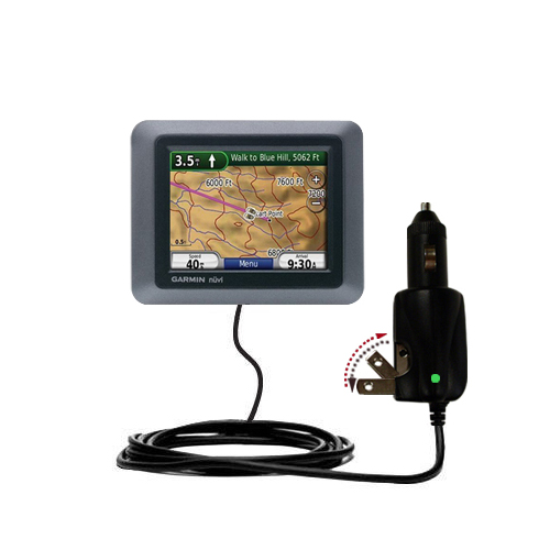 Car & Home 2 in 1 Charger compatible with the Garmin Nuvi 550