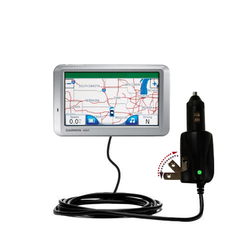 Car & Home 2 in 1 Charger compatible with the Garmin Nuvi 750