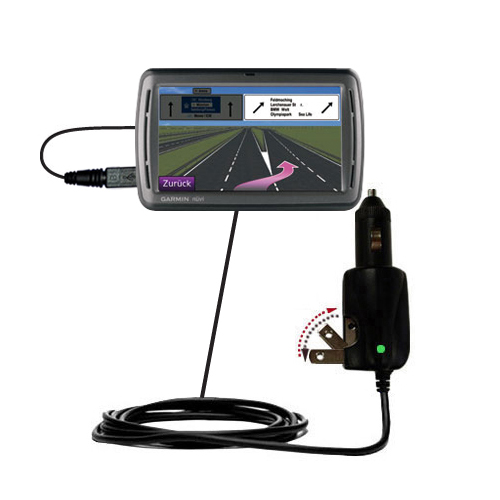 Car & Home 2 in 1 Charger compatible with the Garmin Nuvi 860 865Tpro