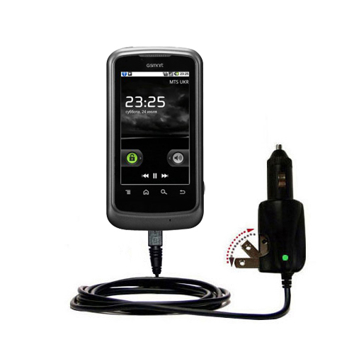 Car & Home 2 in 1 Charger compatible with the Gigabyte GSMART G1317D