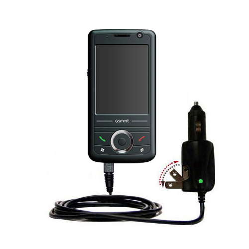 Car & Home 2 in 1 Charger compatible with the Gigabyte GSMART MS800 MS802 MS820