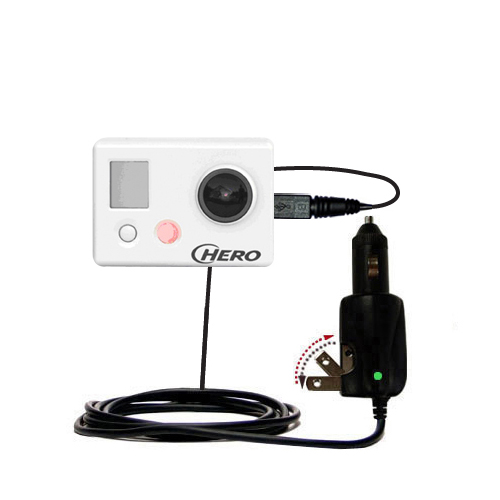 Car & Home 2 in 1 Charger compatible with the GoPro HERO / HD / HERO2