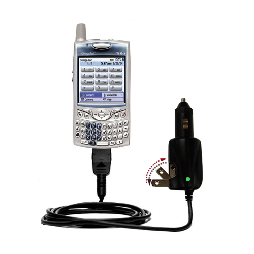Car & Home 2 in 1 Charger compatible with the Handspring Treo 650