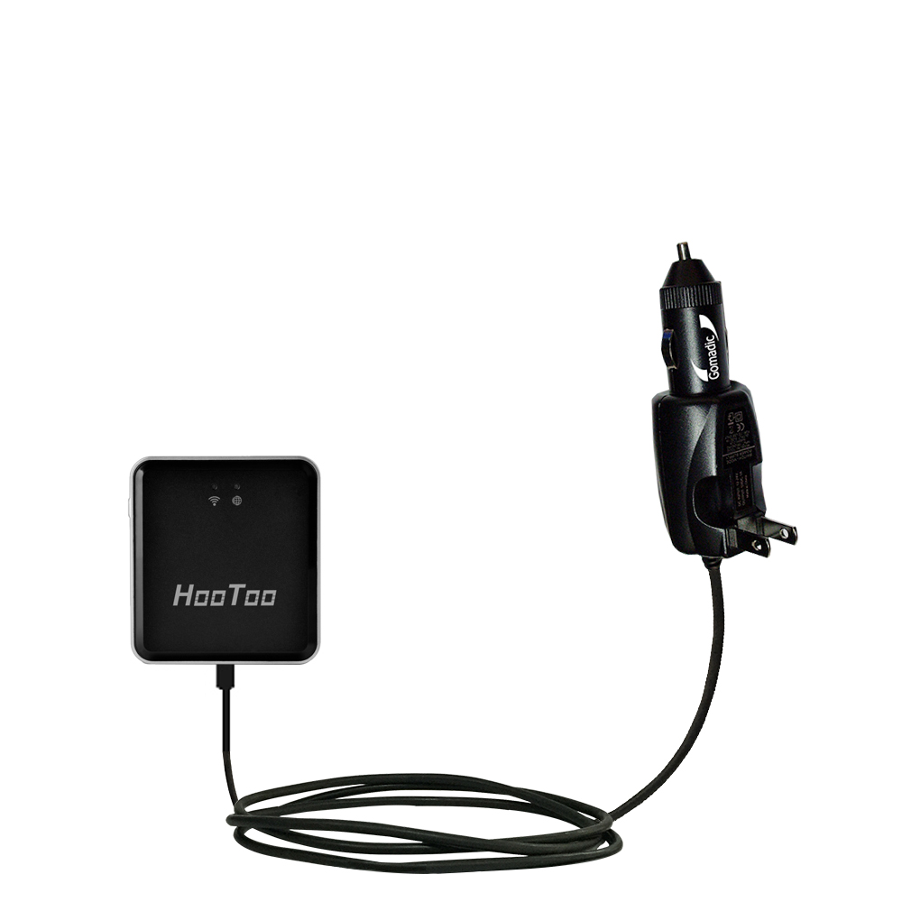 Car & Home 2 in 1 Charger compatible with the HooToo TripMate Nano