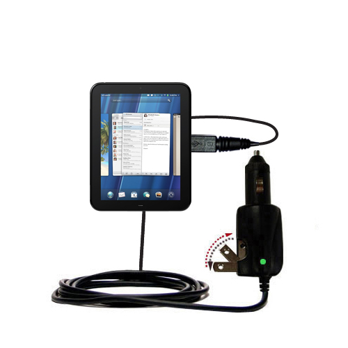 Car & Home 2 in 1 Charger compatible with the HP TouchPad