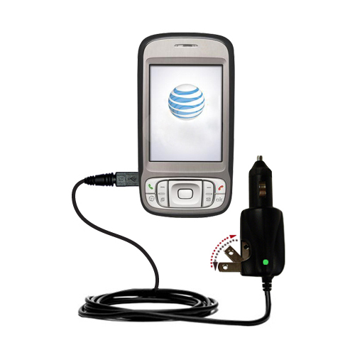 Car & Home 2 in 1 Charger compatible with the HTC 3G UMTS PDA Phone