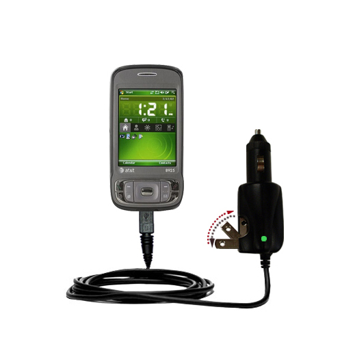 Car & Home 2 in 1 Charger compatible with the HTC 8925