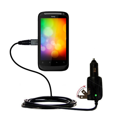 Car & Home 2 in 1 Charger compatible with the HTC Desire 2