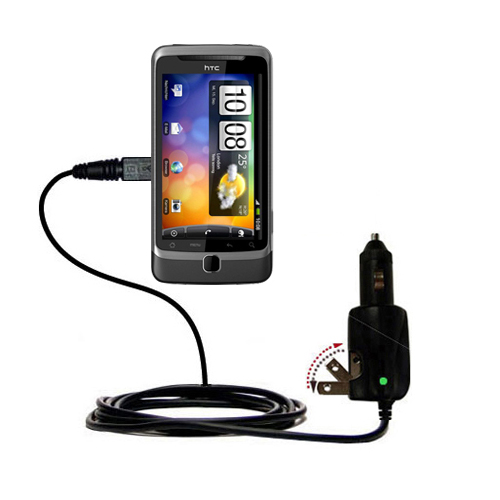 Car & Home 2 in 1 Charger compatible with the HTC Desire S