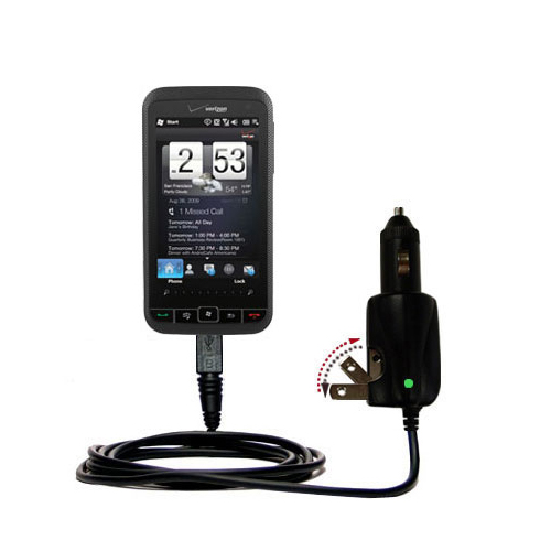 Car & Home 2 in 1 Charger compatible with the HTC Imagio