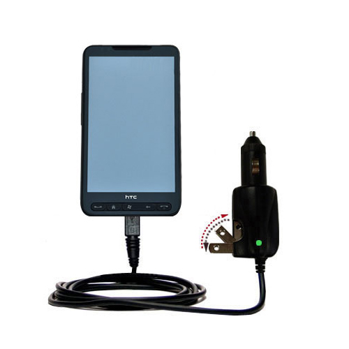 Car & Home 2 in 1 Charger compatible with the HTC Leo