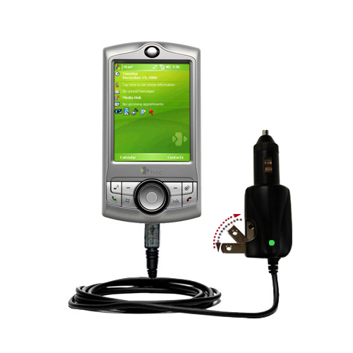 Car & Home 2 in 1 Charger compatible with the HTC P3350
