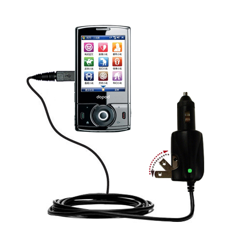 Car & Home 2 in 1 Charger compatible with the HTC Phoebus