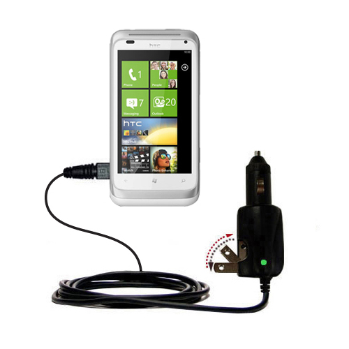 Car & Home 2 in 1 Charger compatible with the HTC Radar