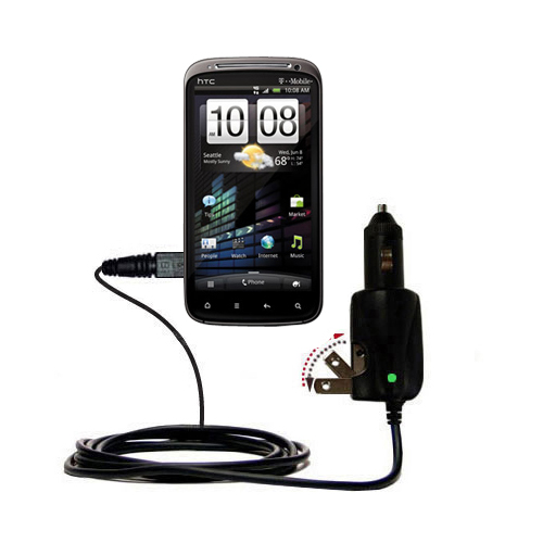 Car & Home 2 in 1 Charger compatible with the HTC Sensation 4G