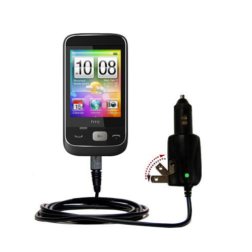 Car & Home 2 in 1 Charger compatible with the HTC SMART