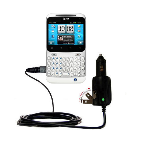Car & Home 2 in 1 Charger compatible with the HTC Status