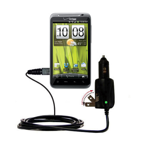 Car & Home 2 in 1 Charger compatible with the HTC Thunderbolt