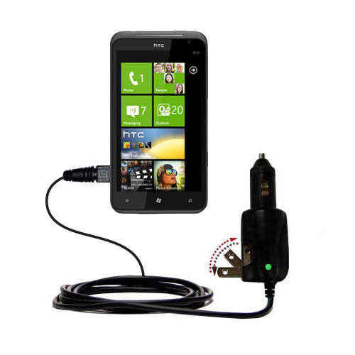 Car & Home 2 in 1 Charger compatible with the HTC Titan