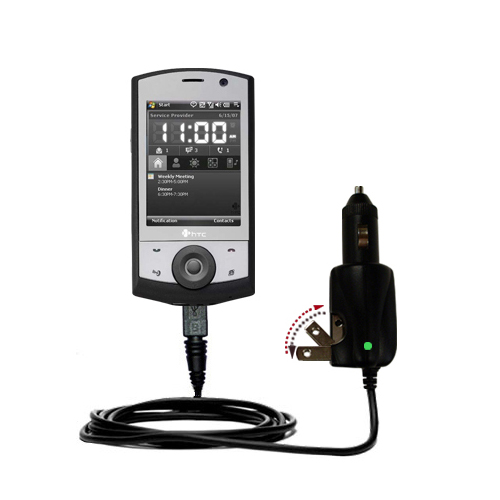 Car & Home 2 in 1 Charger compatible with the HTC Touch Cruise
