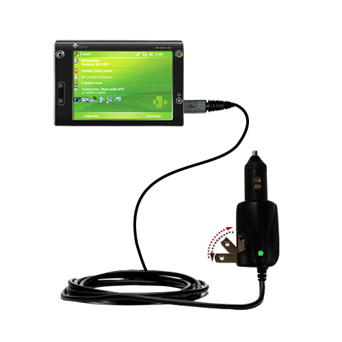 Car & Home 2 in 1 Charger compatible with the HTC X7500