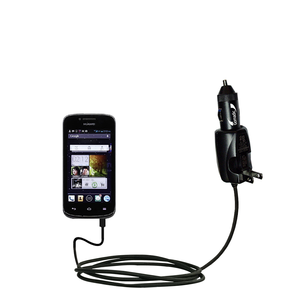 Car & Home 2 in 1 Charger compatible with the Huawei Vitria