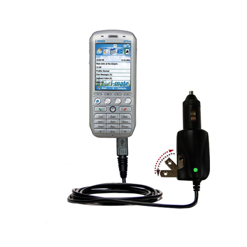 Car & Home 2 in 1 Charger compatible with the i-Mate SP5m Music