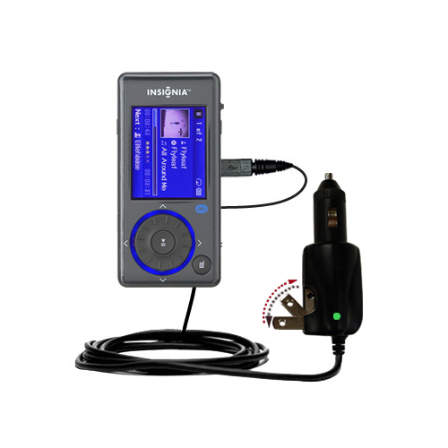 Car & Home 2 in 1 Charger compatible with the Insignia NS-2V17