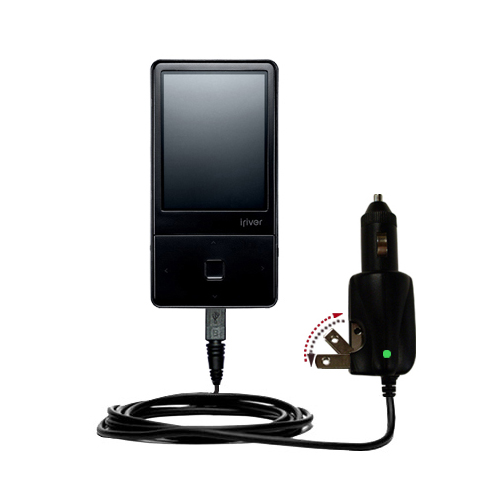Car & Home 2 in 1 Charger compatible with the iRiver E100 4GB
